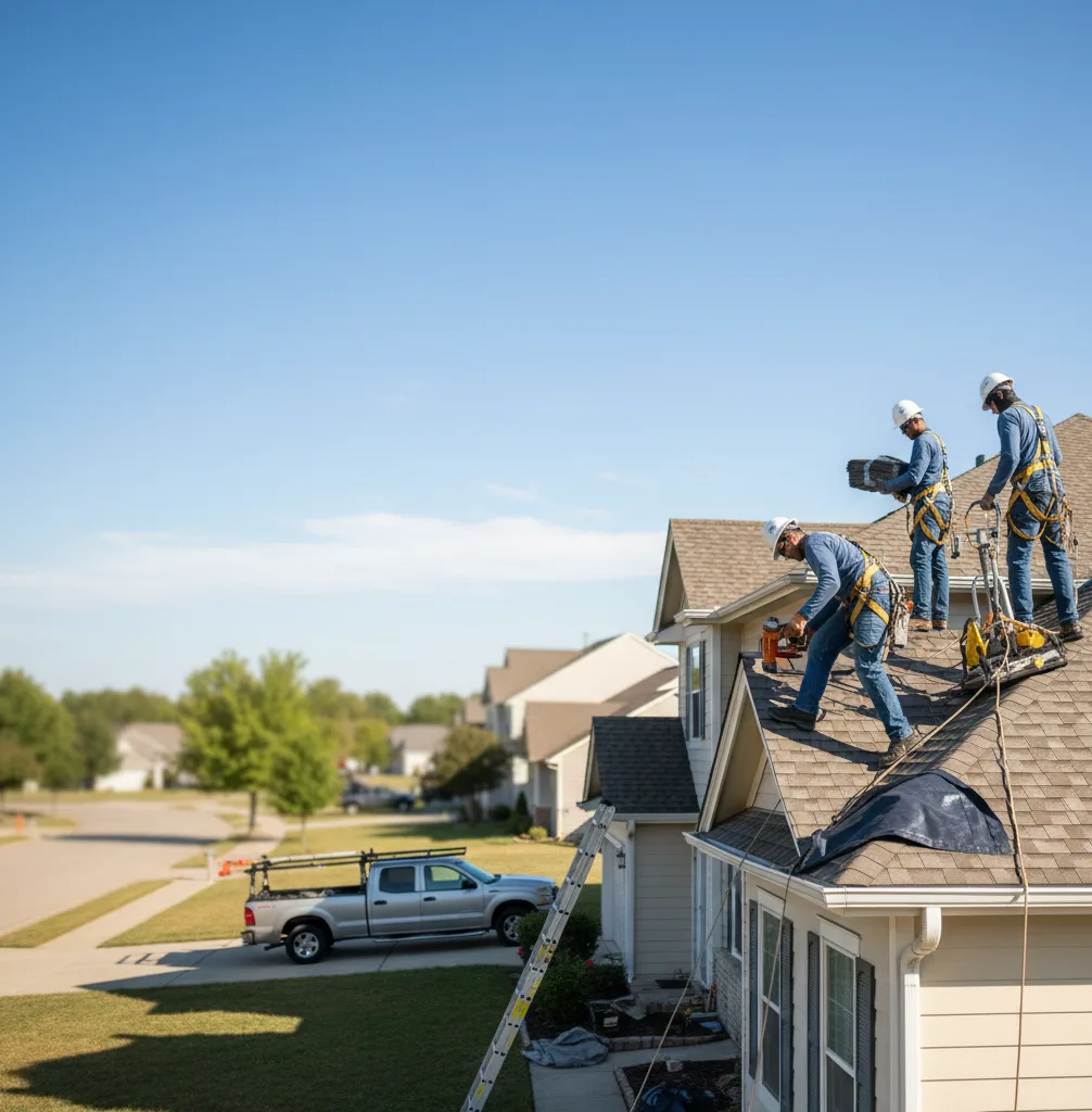 Commercial Roof Repair in St. John, MO